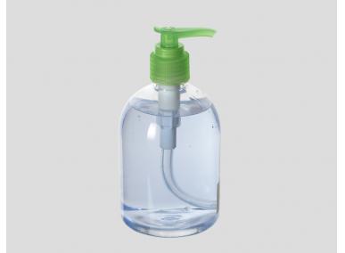 frascos de bomba de loção verde