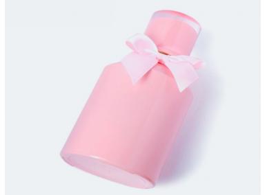 Frasco de perfume rosa para senhoras
