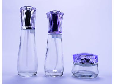 frascos de vidro cosmético