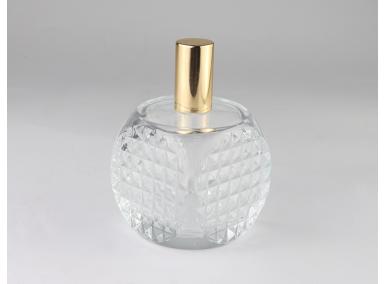 frasco redondo de vidro de perfume