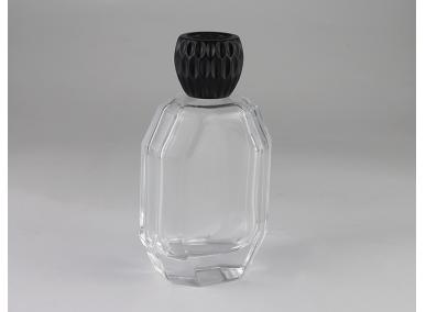  frasco de perfume de vidro claro