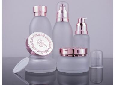 frascos de embalagem de vidro cosmético
