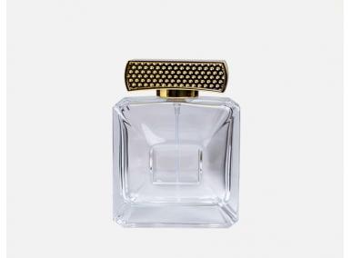 frasco de perfume transparente personalizado
