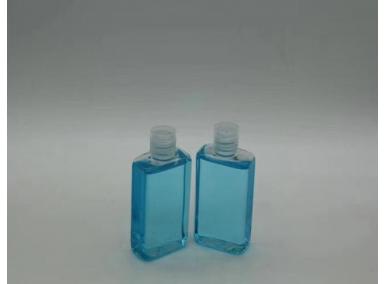 garrafa de gel desinfetante para as mãos bolso
