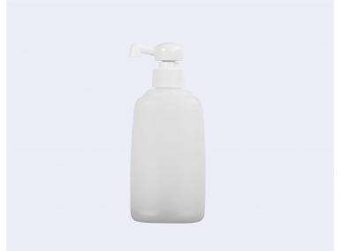 frascos de spray de plástico branco