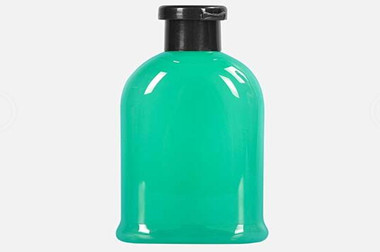 frasco de embalagem de shampoo de plástico