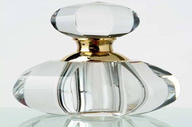 design de frasco de perfume de vidro