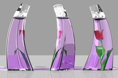 história de desenvolvimento de frasco de perfume de vidro